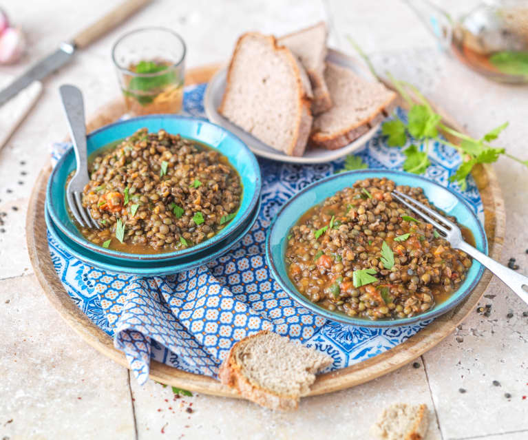 Lentilles à la marocaine