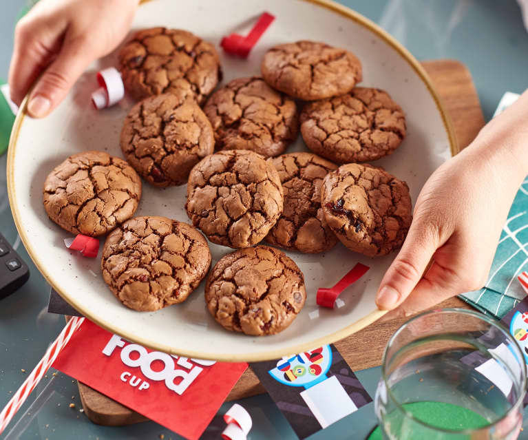 Cookies aux chocolat et canneberges