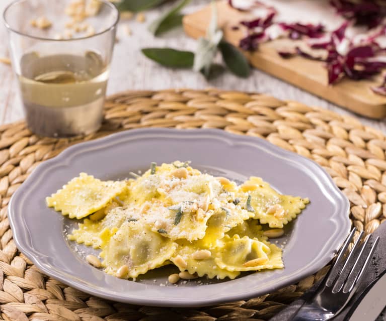 Ravioli al radicchio