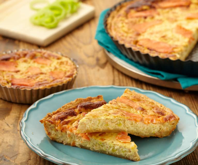 Quiche s lososem