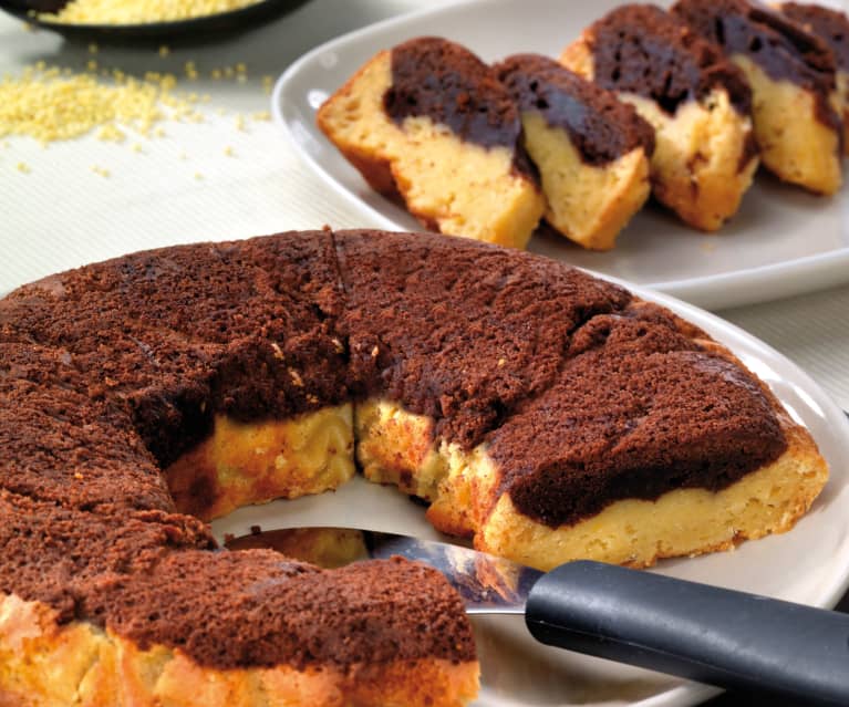 Ciambella di miglio e cioccolato