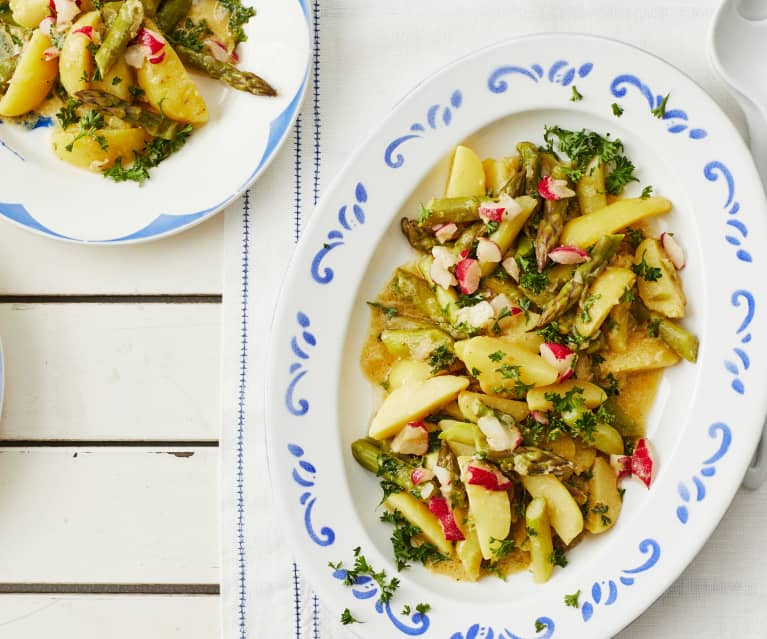 Kartoffelsalat mit Radieschen