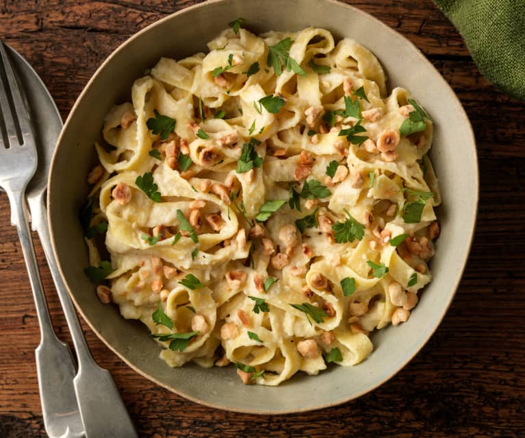 Fettucine vegan au chou-fleur