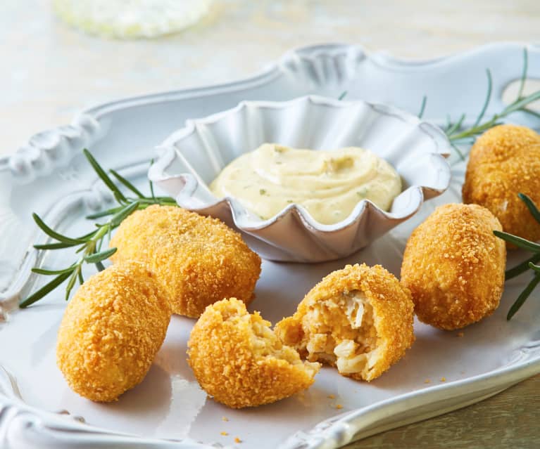 Croquetas de coliflor