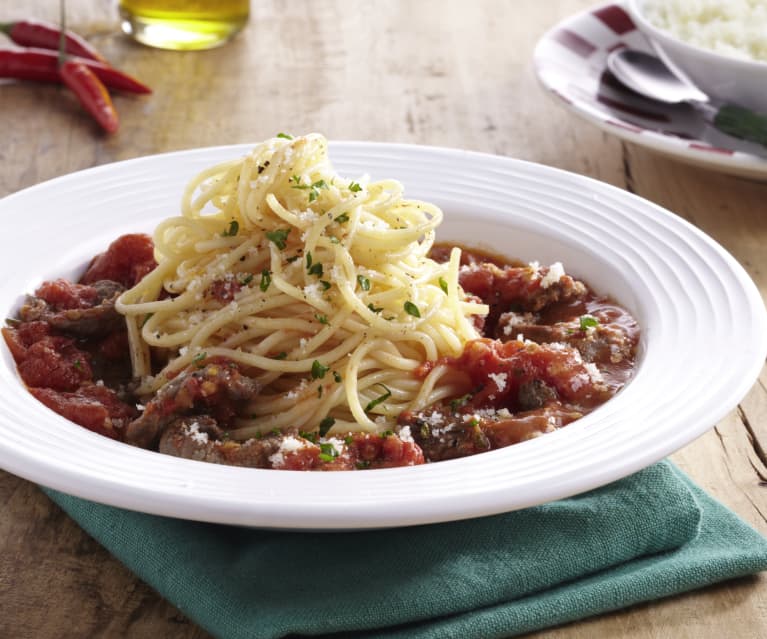 Spaghetti all'amatriciana