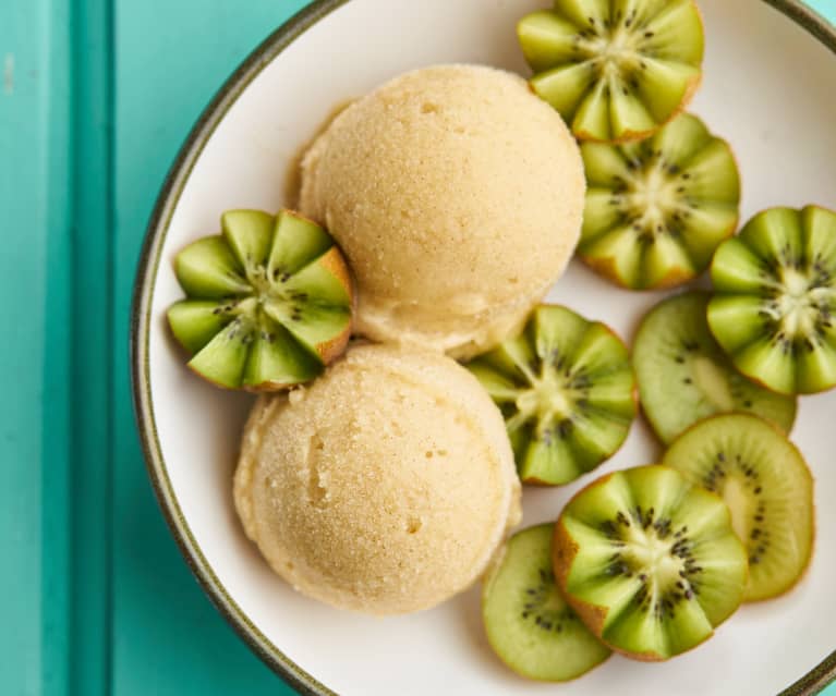 Sorvete de kiwi - Cookidoo® – la plataforma de recetas oficial de Thermomix®