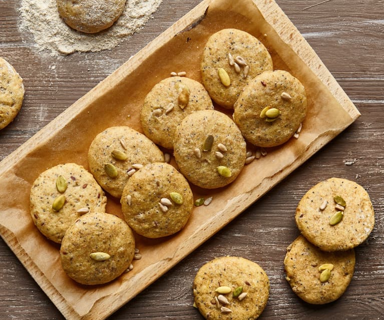 Focaccine di segale ai semi - Cookidoo® – the official Thermomix® recipe  platform