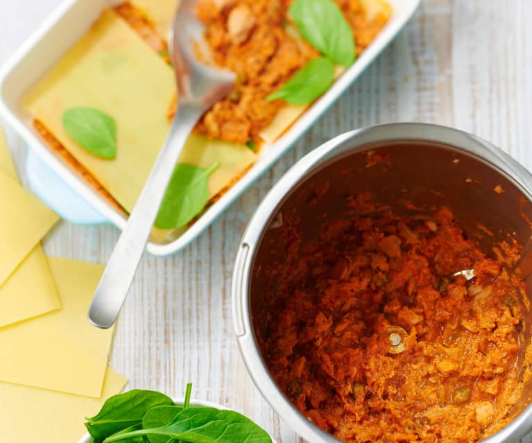 Sauce au thon et à la tomate pour les pâtes