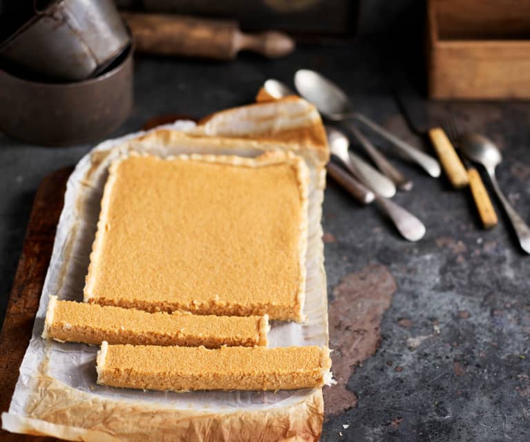 Tarte de coco e doce de leite