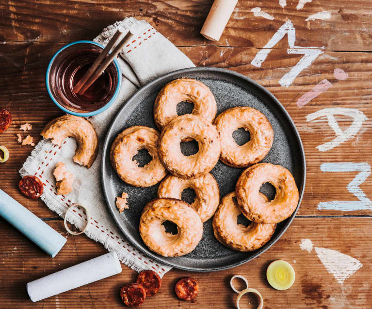 Recette Donuts salés (avec appareil) 