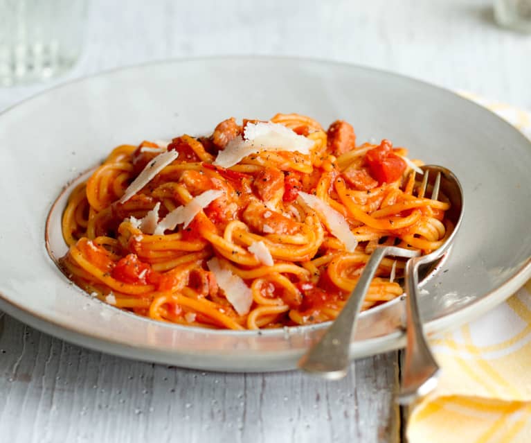 Tomato and Bacon Spaghetti - Cookidoo® – the official Thermomix® recipe  platform