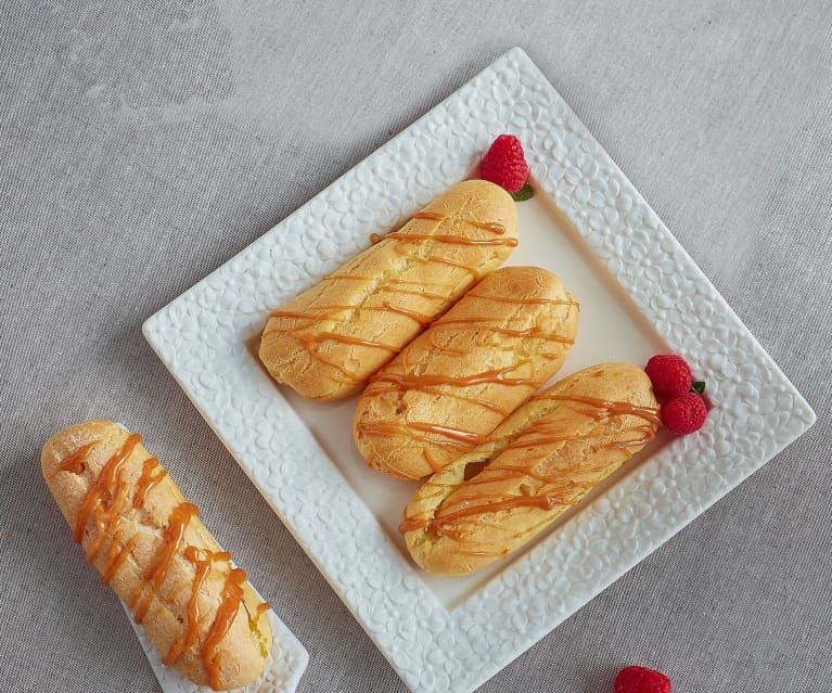 Caramel Éclairs