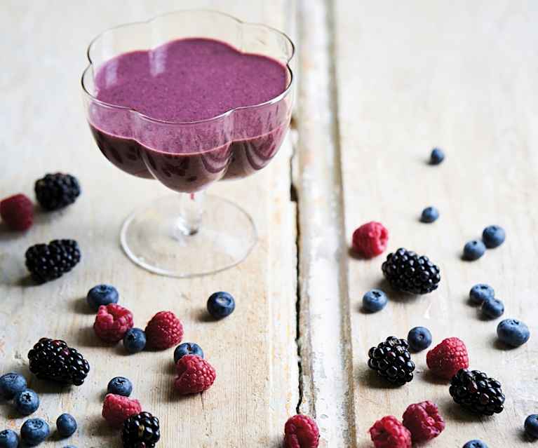 Smoothie de frutos silvestres