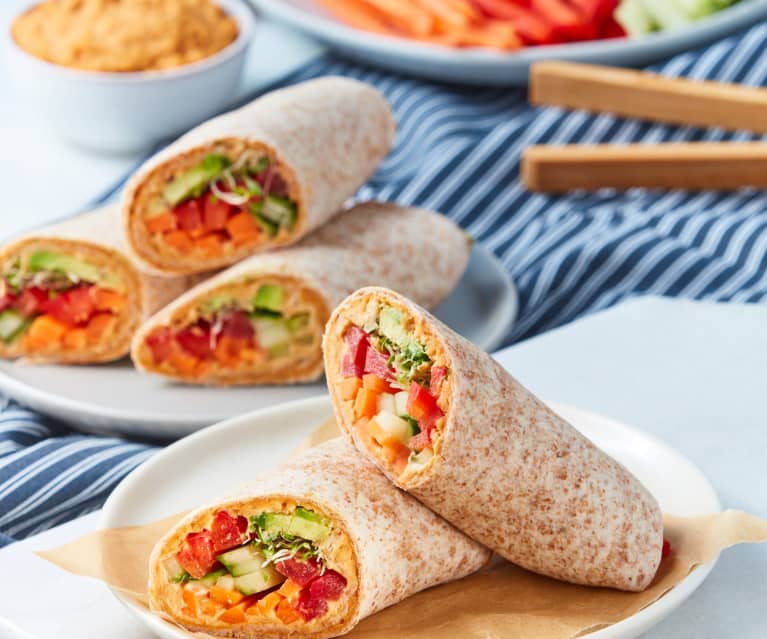 Wraps de verduras