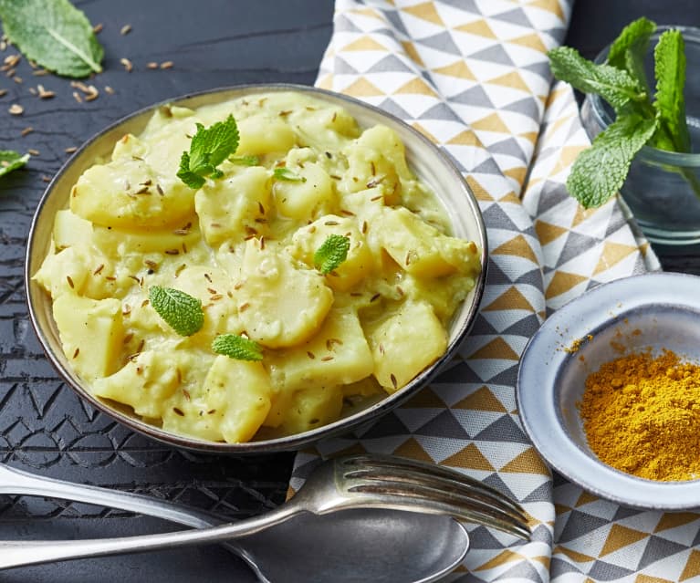 Pommes de terre au curry