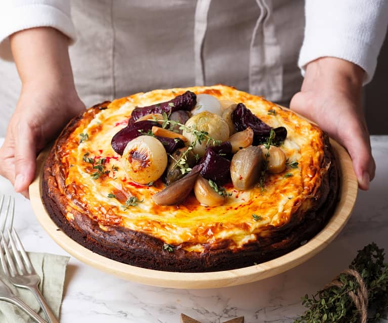 Tarta de queso de invierno