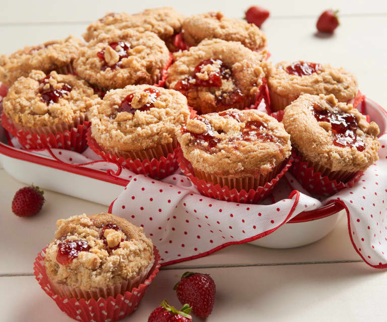 Peanut Butter and Jam Muffins