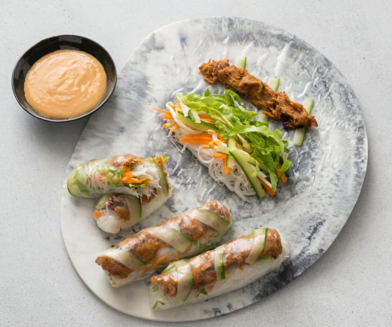 Rice paper rolls (Thermomix® Cutter) - Cookidoo® – la plataforma de recetas  oficial de Thermomix®