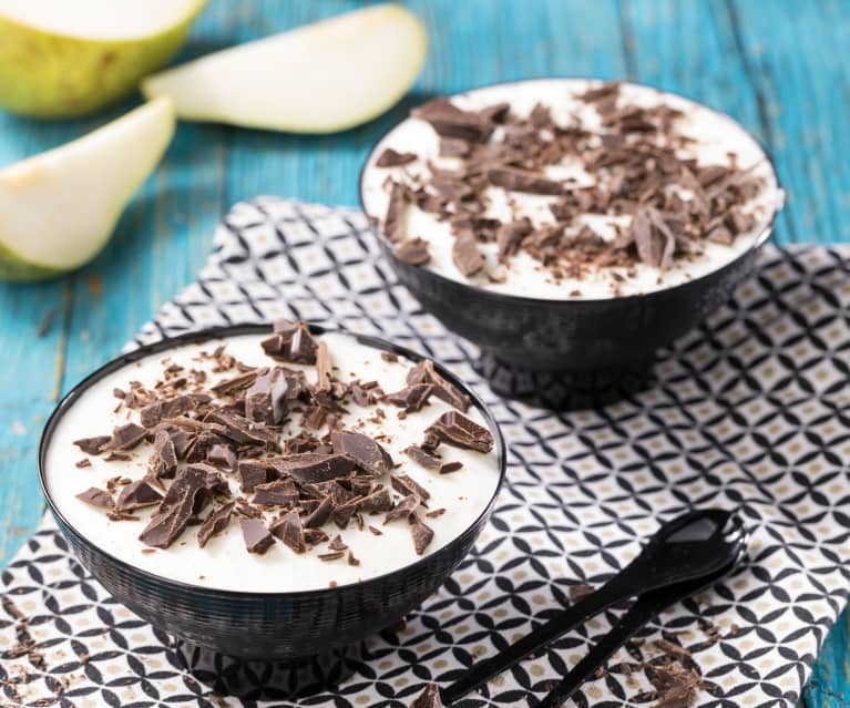 Crema di pere e cioccolato