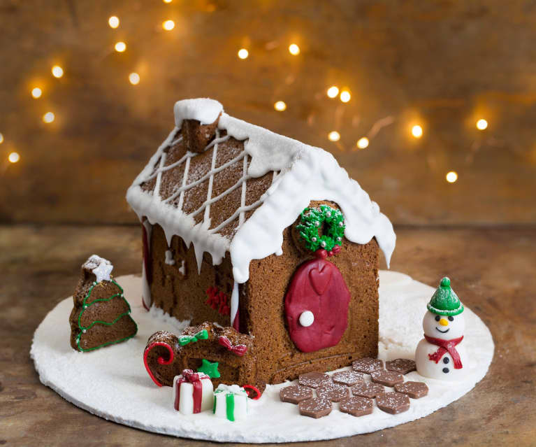 Gluten free gingerbread house