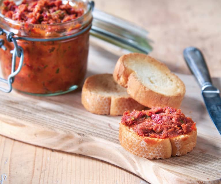 Pate Di Pomodori Secchi E Tonno Cookidoo Das Offizielle Thermomix Rezept Portal