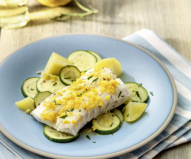 Bacalao con mantequilla de cítricos