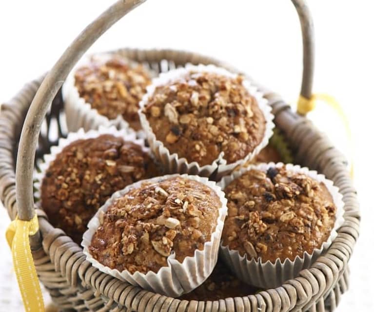 Chocolate Granola Muffins