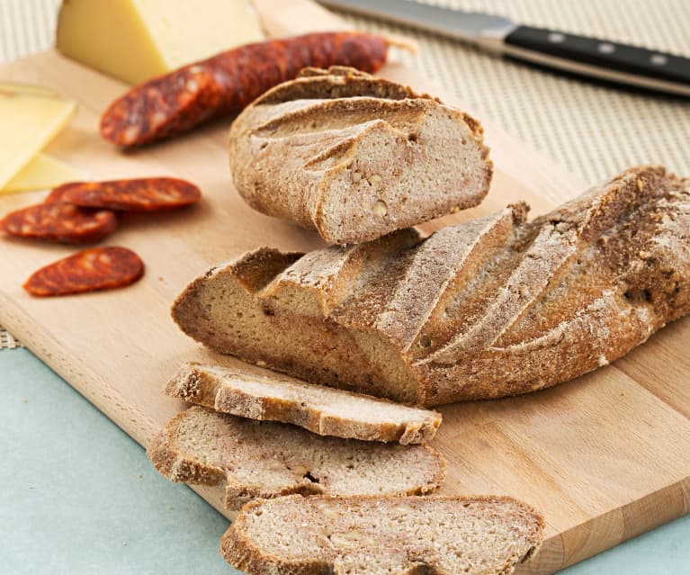 Pan con harina de arroz sin gluten - Fácil