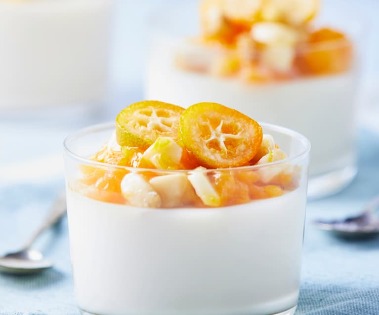 Pannacotta tropical