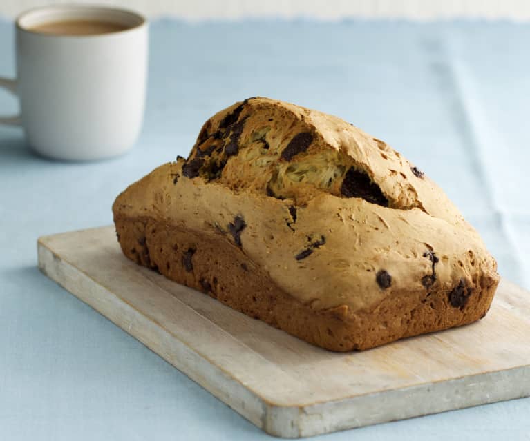 Cake de yogur con pepitas de chocolate (sin gluten)