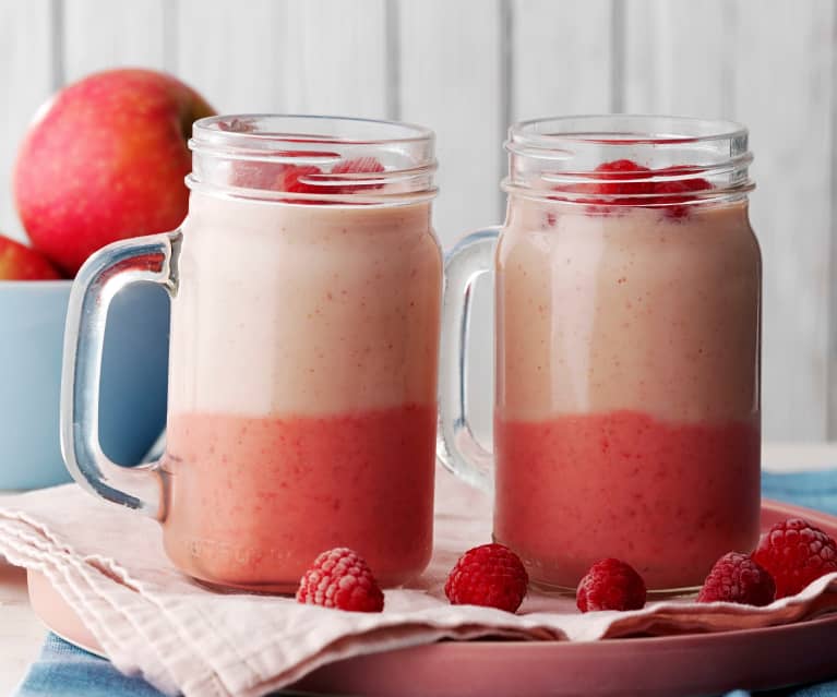 Smoothie fruits rouges et lait