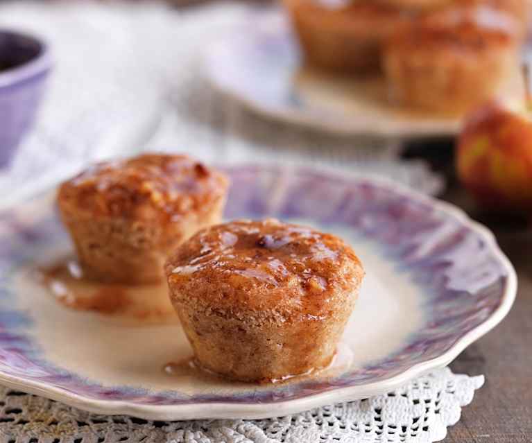 Muffins pomme-citron à la vapeur