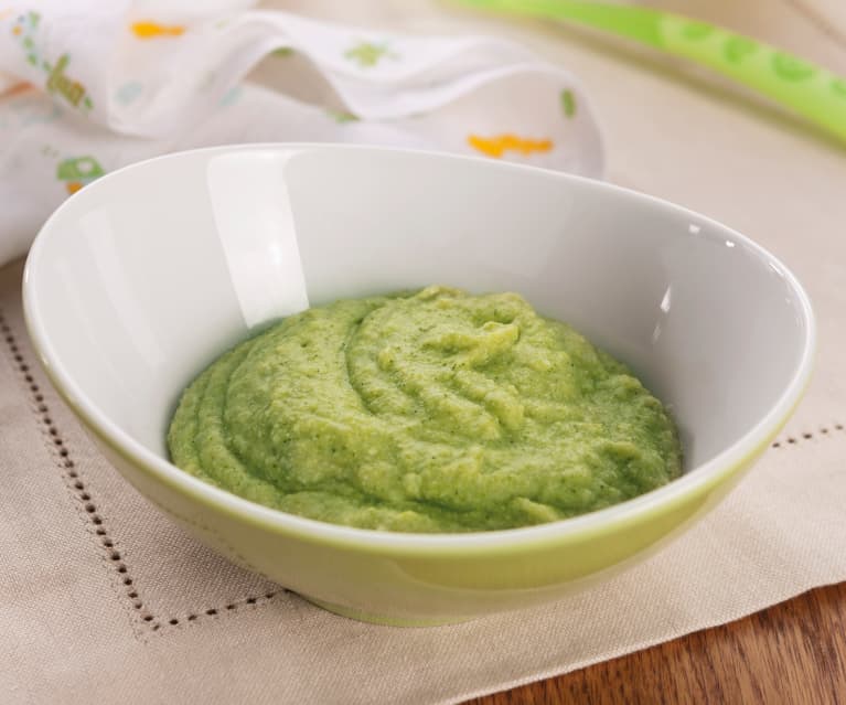 Crema di broccoli e riso integrale con tacchino - Cookidoo® – the official  Thermomix® recipe platform