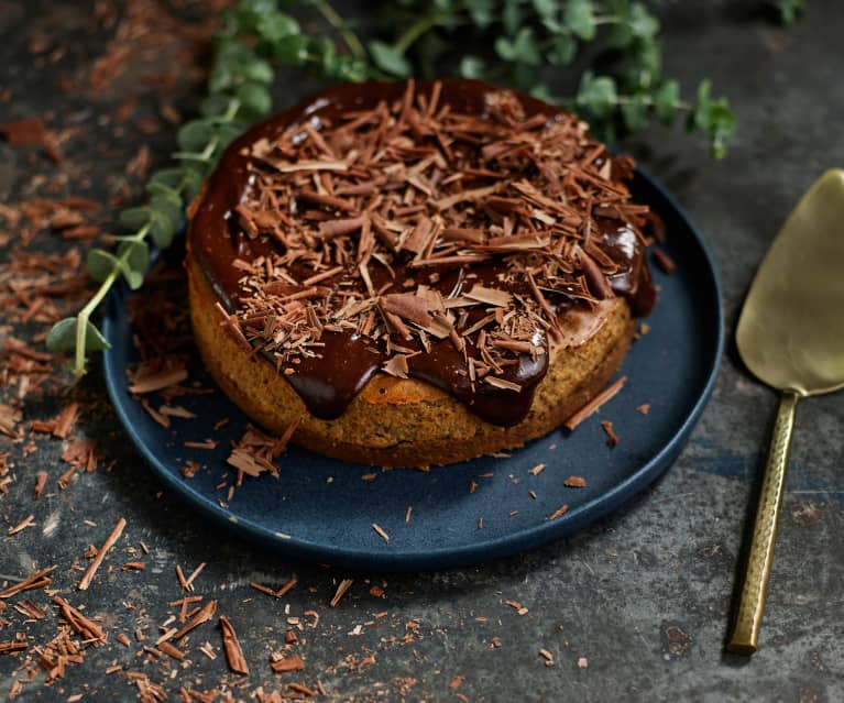 Cheesecake de chocolate e avelã