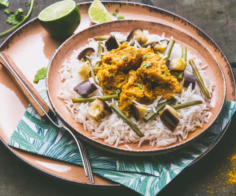 Curry de bœuf, coco et riz - Cookidoo® – the official Thermomix® recipe  platform