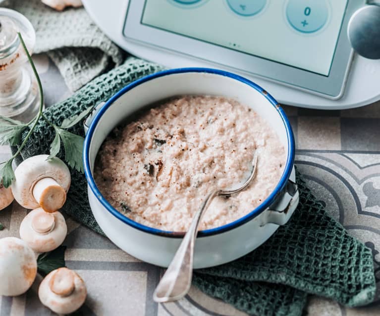 Sauce au poivre vert et champignons de Paris par Sand11300. Une recette de  fan à retrouver dans la catégorie Sauces, dips et pâtes à tartiner sur  , de Thermomix<sup>®</sup>.