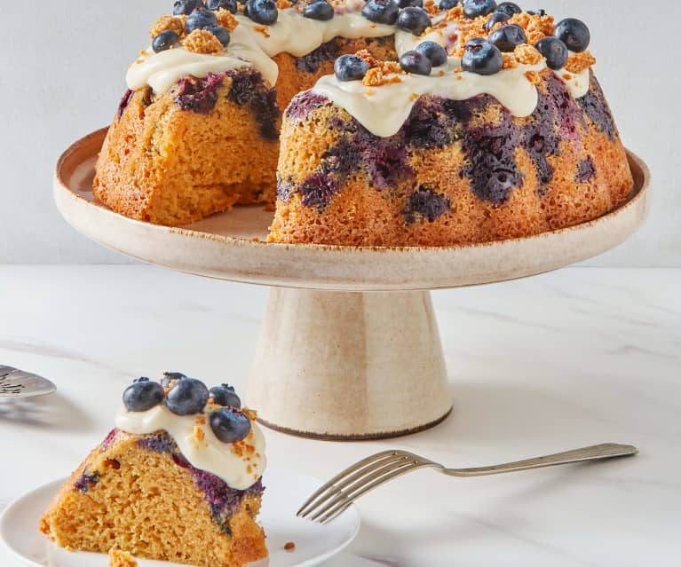 BEST Blueberry Coffee Cake - Tastefully Grace