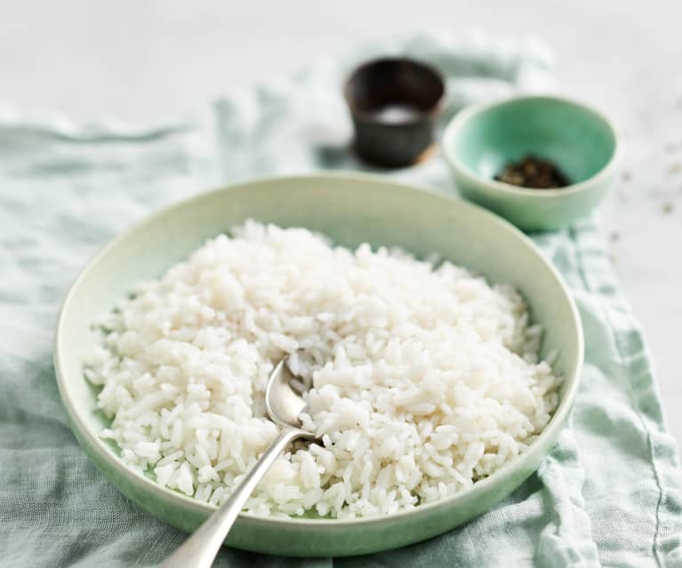 Long-grain white rice