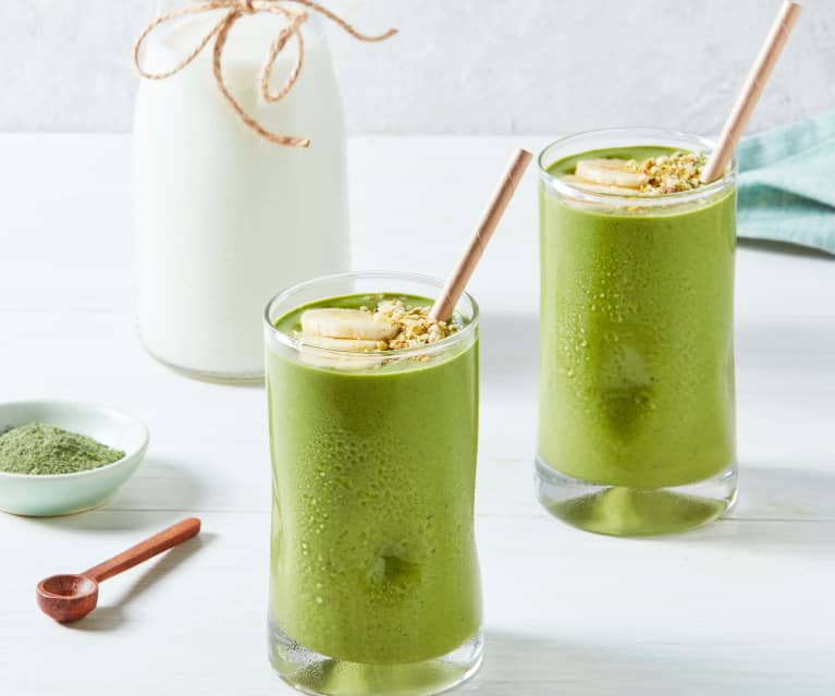 Boosted Matcha Smoothie