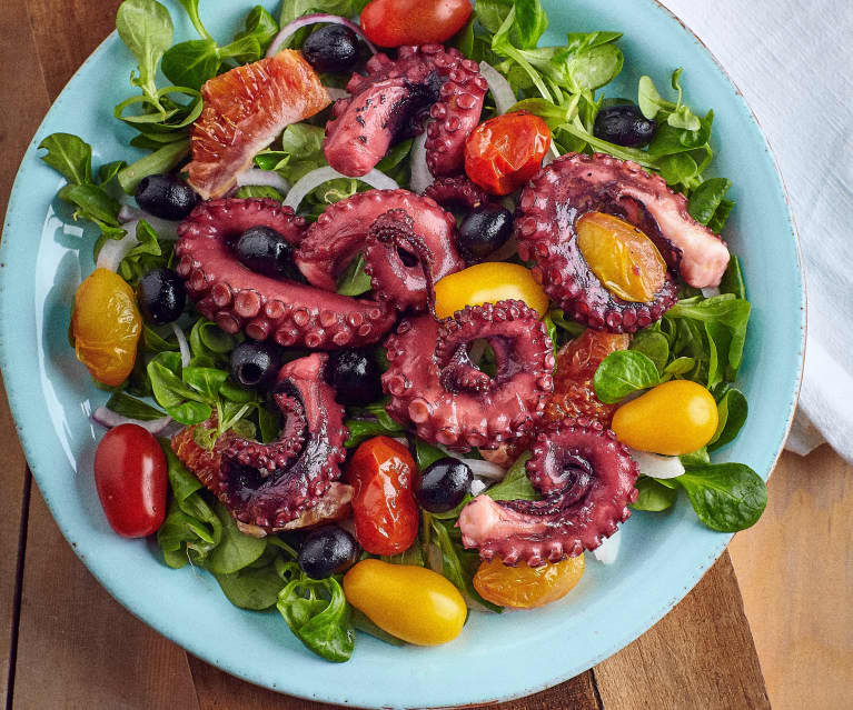 Insalata di polpo mediterranea