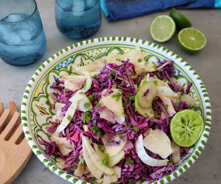 Mexican slaw (Thermomix® Cutter)