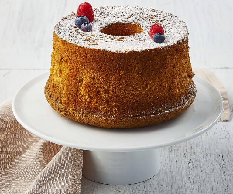 Chiffon cake di compleanno