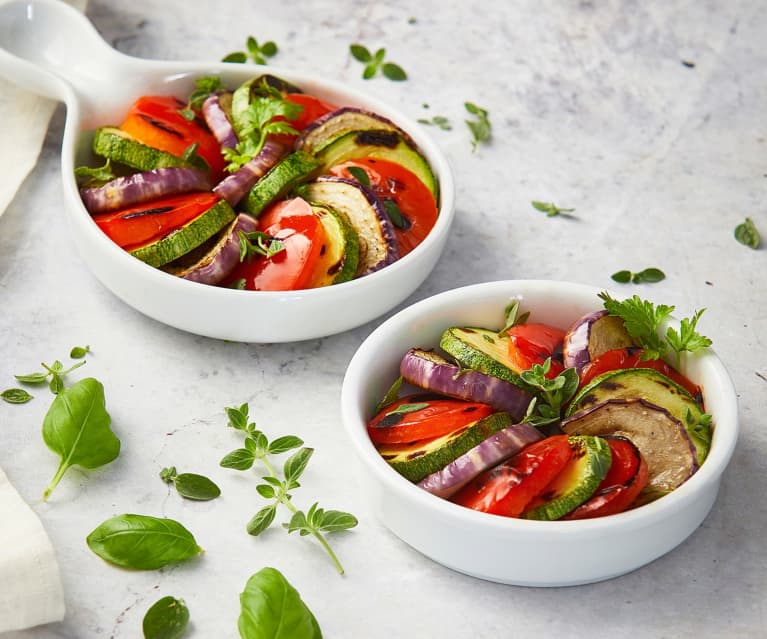 Ratatouille di verdure sottovuoto