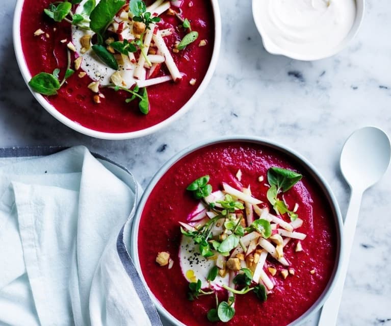 Beetroot soup (gut health)