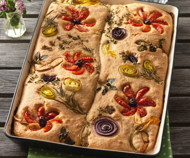 Zahradní focaccia