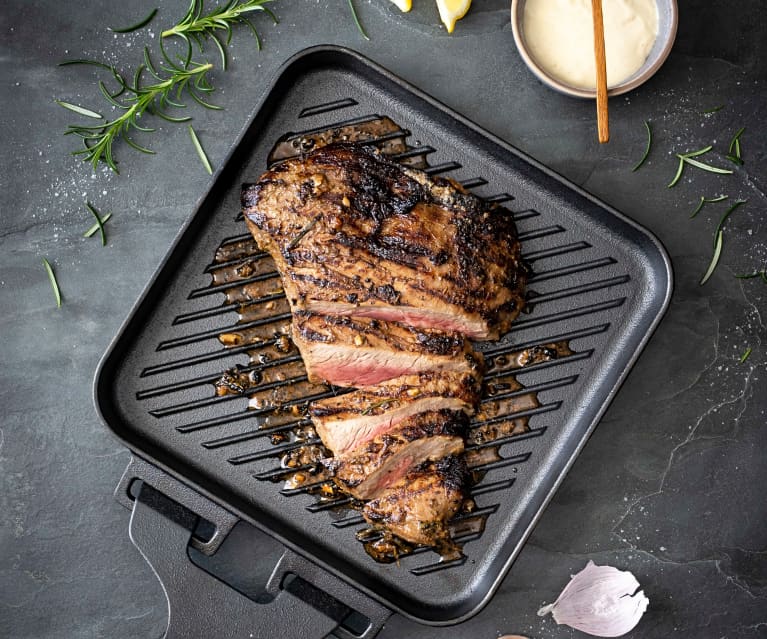 Flank steak 2024 grill pan