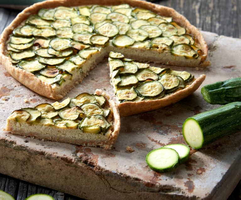 Crostata di zucchine (vegan)