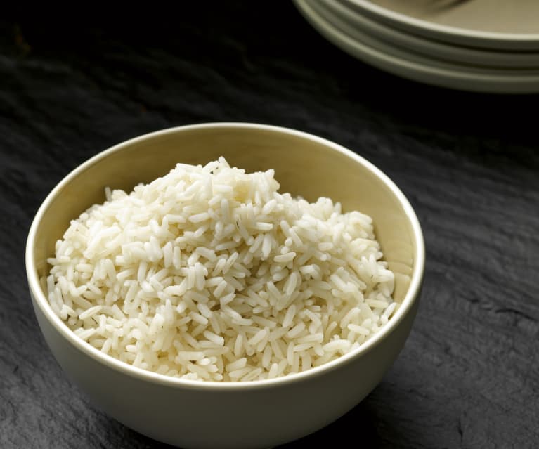 Steamed rice