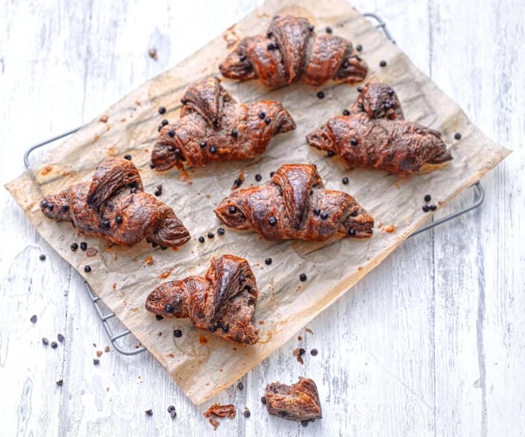 Croissants aux pépites de chocolat