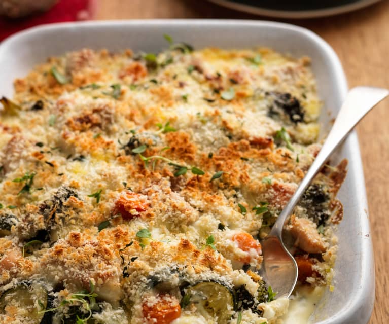 Leftover Turkey and Veg Bake Leftover Turkey and Veg Bake